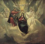 El Greco The Coronation of the Virgin Sweden oil painting reproduction